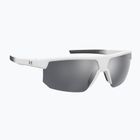 Under Armour Driven/G S3 weiß grau/silberne Spiegel Herren-Sonnenbrille