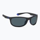 Polaroid PLD 2154/S mattschwarz blau/blau polarisierte Sonnenbrille