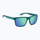 Polaroid PLD 2157/S matt teal/grau-grüner Spiegel polarisierte Herren-Sonnenbrille