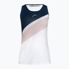 HEAD Damen-Tennisshirt Perf weiß und rosa 814342