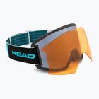 Skibrille HEAD Contex Pro 5K Race chrome/red/5k chrome/orange