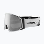 Skibrille HEAD Neves silver/white