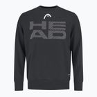 HEAD Herren Tennis Sweatshirt Rally Sweatshirt schwarz