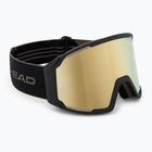 Skibrille HEAD Neves Pro 5K Kore S3 black/gold