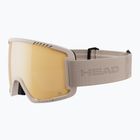 Skibrille HEAD Contex Pro 5K gold/sand/5k gold