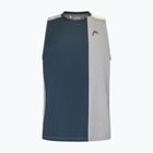 Tennis-Shirt Herren HEAD Topspin print vision m/navy
