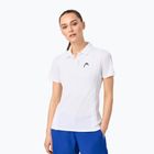 Damen-Tennishemd HEAD Club 25 Tech Polo W white