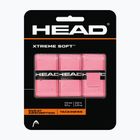 HEAD Xtremesoft Grip Tennis Racket Overwrap 3 Stück rosa.