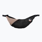 Ticket To The Moon Upcycled Sling Umhängetasche schwarz/natur-beige
