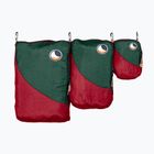 Ticket To The Moon Travel Cube Organiser Set 3 Stück burgund/dunkelgrün