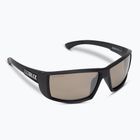 Bliz Drift Polarized S3 matt schwarz/braun Silber Spiegel Radfahren Brille