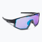 Bliz Vision Nano Optics Nordic Light S2 Fahrradbrille matt schwarz/hell begonia/violett blau multi