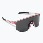 Bliz Hero Small S3 transparent rosa/Rauch Fahrradbrille
