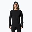 Herren Houdini Desoli Light Crew thermisches Aktiv-Langarmshirt true black