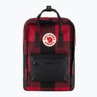 Fjällräven Kanken Re-Wool Laptop-Rucksack 15" rot/schwarz