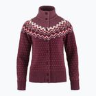 Fjällräven Damen Pullover Övik Strickjacke dunkel Granat