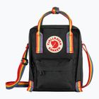 Fjällräven Kanken Rainbow Sling 2.5 l schwarz/Regenbogenmuster