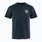 Herren Fjällräven Walk With Nature T-Shirt dunkelblau