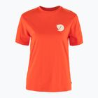 Fjällräven Walk With Nature Damen-T-Shirt Flamme Orange