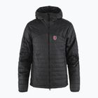 Herren Fjällräven Expedition X-Lätt Hoodie Daunenjacke schwarz