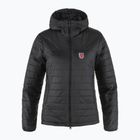 Damen Daunenjacke Fjällräven Expedition X-lätt Hoodie schwarz