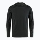 Herren Trekking-Sweatshirt Fjällräven 1960 Abisko Sun Hoodie black