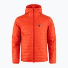 Herren Fjällräven Expedition X-Lätt Hoodie Daunenjacke Flamme orange