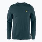 Trekking Longsleeve Herren Fjällräven Bergtagen Merino mountain blue