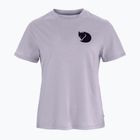 Damen T-Shirt Fjällräven Fox Boxy Logo lavender mist