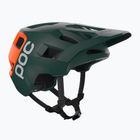 Fahrradhelm POC Kortal Race Mips pargasite green matt/fluorescent orange matt