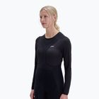 Damen Langarm-Radtrikot POC Layer Mid Jersey uranium black