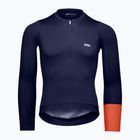 Herren-Radlongsleeve POC Cadence Jersey apatite navy