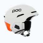 Skihelm POC Obex MIPS hydrogen white/fluorescent orange