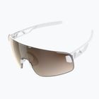 Sonnenbrille POC Elicit Toric hydrogen white/clarity trail /partly sunny silver