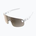 Sonnenbrille POC Elicit hydrogen white/clarity trail /partly sunny silver