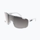 Sonnenbrille POC Devour Mid hydrogen white/clarity road/sunny silver