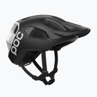 Fahrradhelm POC Cularis uranium black matt/hydrogen white w. logo