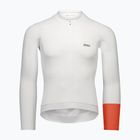 Herren Fahrrad-Langarmshirt POC Cadence Jersey hydrogen white