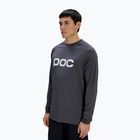 Herren Fahrrad-Langarmshirt POC Reform Enduro Jersey sylvanite grey
