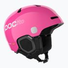 Kinder-Skihelm POC POCito Fornix MIPS fluorescent pink