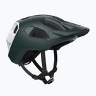 Fahrradhelm POC Cularis Paargasite green matt/hydrogen white matt