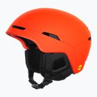 Skihelm POC Obex MIPS fluorescent orange matt