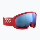 POC Fovea Mid prismane rot/teilweise sonnig blau Skibrille