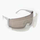 Sonnenbrille POC Propel hydrogen white/clarity road/sunny silver