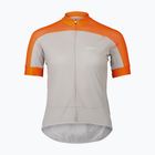 Fahrradtrikot Damen POC Essential Road Logo zink orange/granite grey