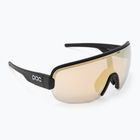 Sonnenbrille POC Aim uranium black/clarity road/Paartly sunny gold