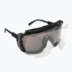 Sonnenbrille POC Devour Glacial uranium black/clarity universal/sunny grey