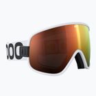 Skibrille POC Vitrea hydrogen white/partly sunny orange