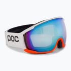 Skibrille POC Zonula Clarity Comp white/fluorescent orange/spektris blue