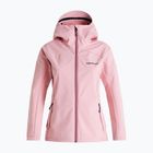 Damen Peak Performance Explore Hood Softshell-Jacke rosa G77109050